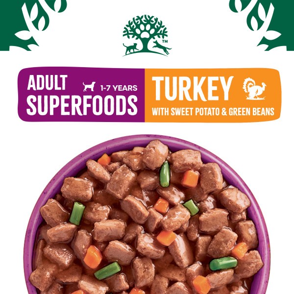 James Wellbeloved Superfood Adult Turkey in Gravy Pouch 12 x 90g