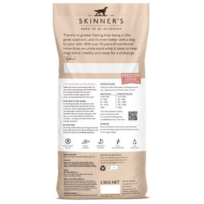 Skinners Field & Trial Grain Free Salmon & Sweet Potato 2.5kg