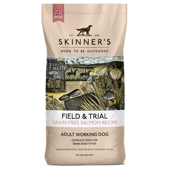 Skinners Field and Trial Grain Free Salmon and Sweet Potato 15kg