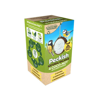 Peckish Natural Balance COCO-NOT Feeder 4 Pack