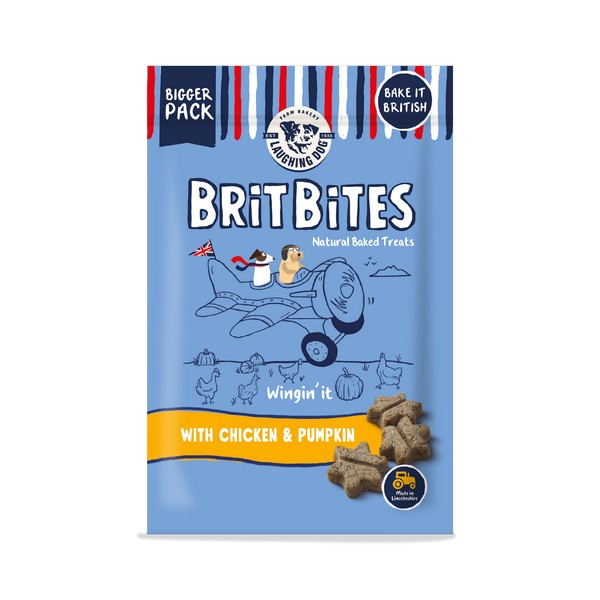 Brit Bites Grain Free Chicken & Pumpkin 175g