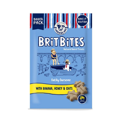 Brit Bites Wheat Free Banana, Honey & Oats 175g