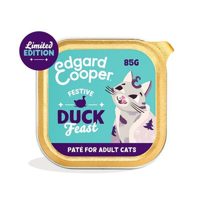 Edgard & Cooper Cat Pate Festive Duck 85g