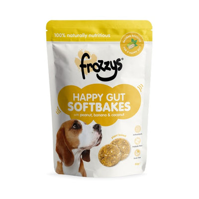 Frozzys Happy Gut Softbakes Boosted with BAOBAB - Peanut, Banana & Coconut Flavour 80g