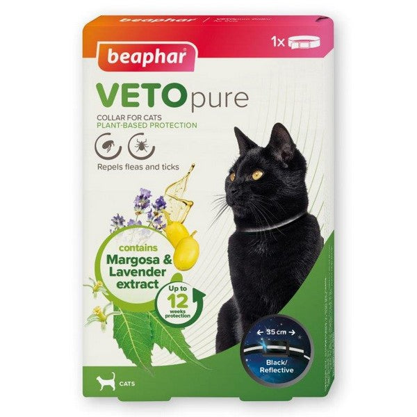 Beaphar VETOpure Cat Collar Reflective 35cm