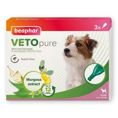 Beaphar VETOpure Small Dog Spot On 3 Pipette