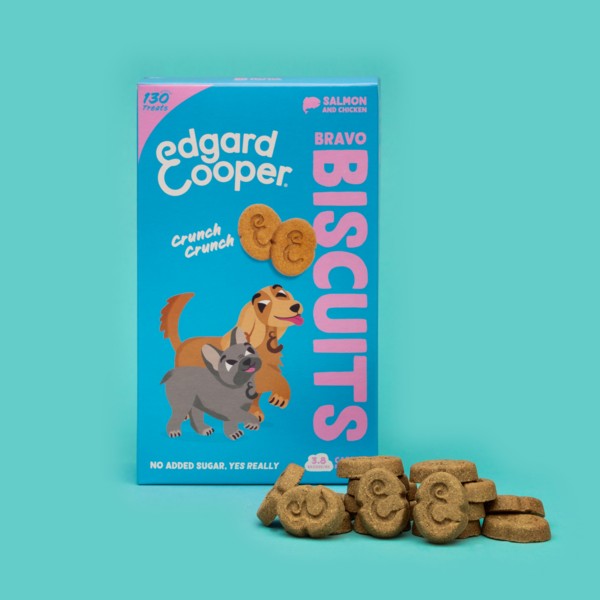 Edgard & Cooper Dog Adult Biscuits Salmon 400g