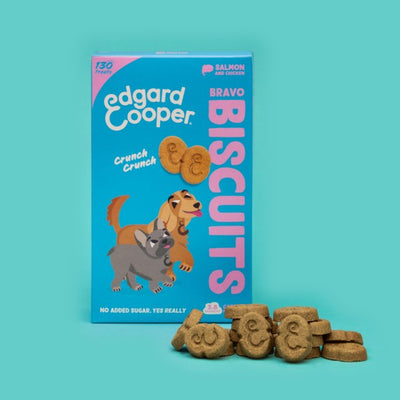 Edgard & Cooper Dog Adult Biscuits Salmon 400g