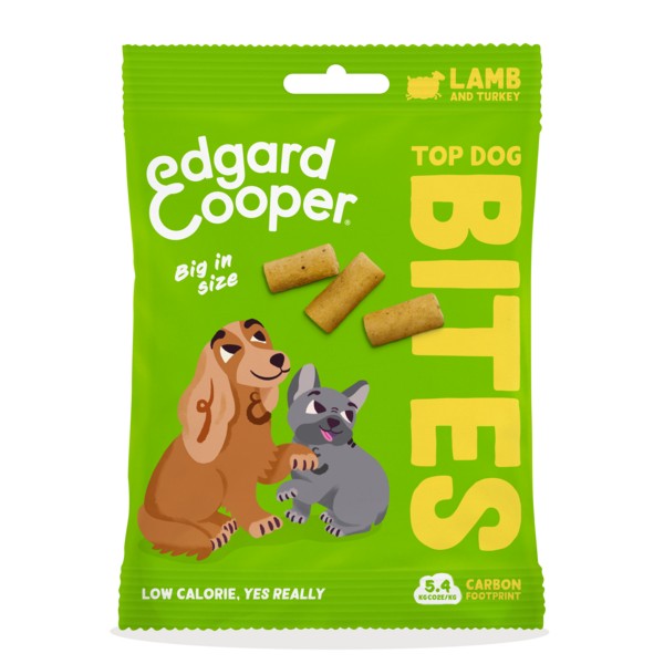 Edgard & Cooper Dog Adult Bites Lamb Large 50g