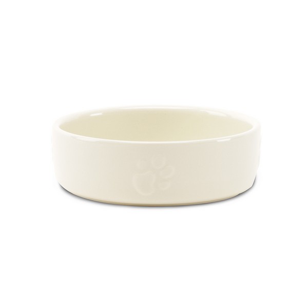 Scruffs Icon Food Bowl 15cm Cream