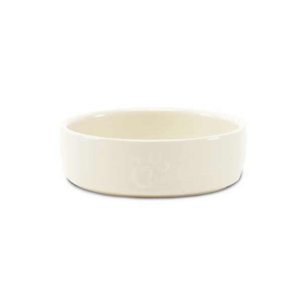 Scruffs Icon Food Bowl 13cm Cream