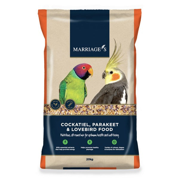 Marriages Cockatiel Parakeet Lovebird Food