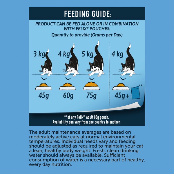 Felix Doubly Delicious Salmon & Beef Chicken with Vegetables Dry Cat Food