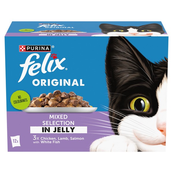 Felix Original Mixed Selection in Jelly Wet Cat Food