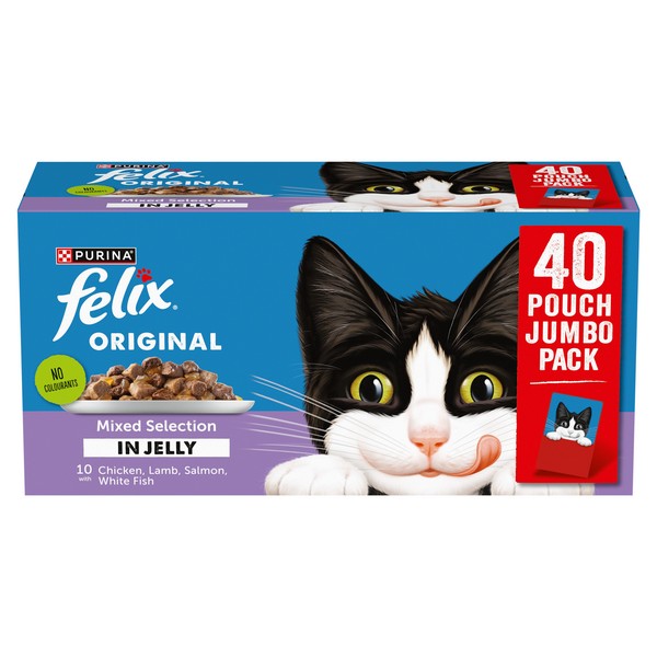 Felix Original Mixed Selection in Jelly Wet Cat Food