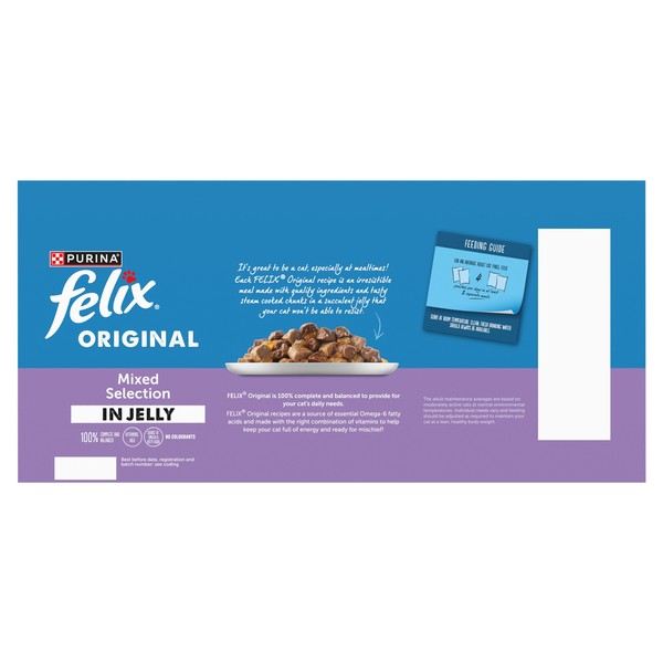 Felix Original Mixed Selection in Jelly Wet Cat Food