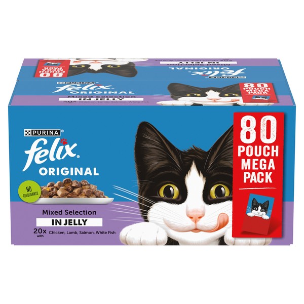 Felix Original Mixed Selection in Jelly Wet Cat Food