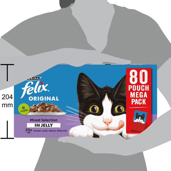 Felix Original Mixed Selection in Jelly Wet Cat Food