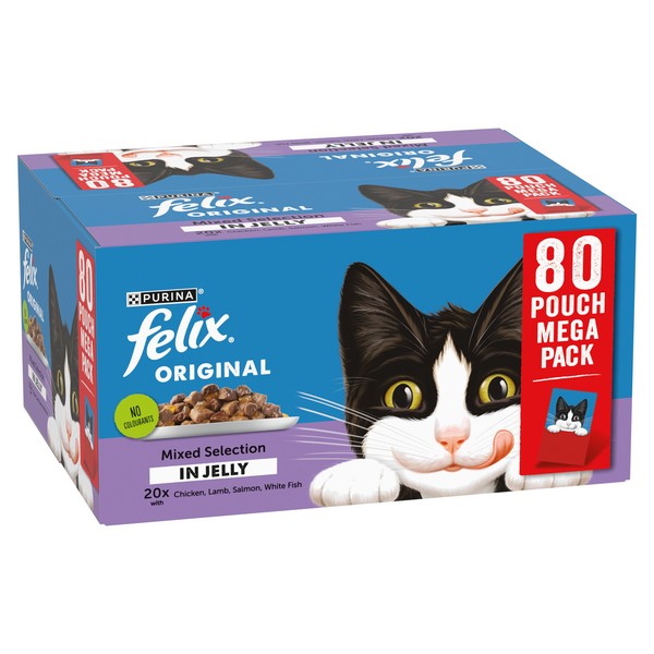 Felix Original Mixed Selection in Jelly Wet Cat Food