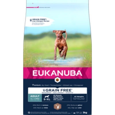 Eukanuba Adult Dog Grain Free - Venison