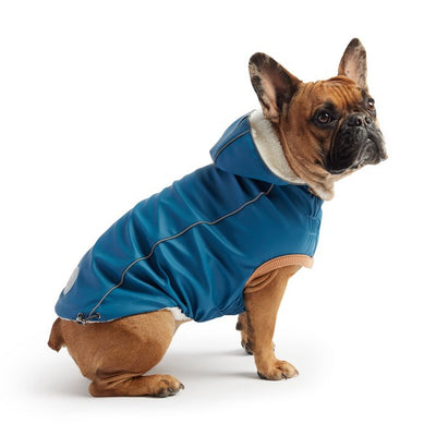 GF Pet Elasto-Fit Insulated Raincoat Dark Blue Medium