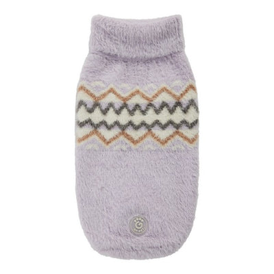 GF Pet Fuzzy Sweater Lavender Small