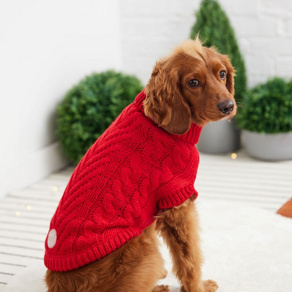 GF Pet Chalet Sweater Red XS