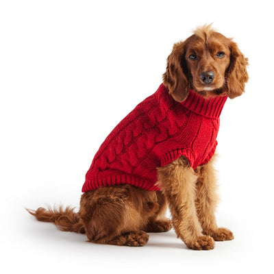 GF Pet Chalet Sweater Red XS