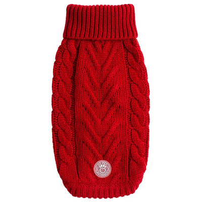 GF Pet Chalet Sweater Red Small