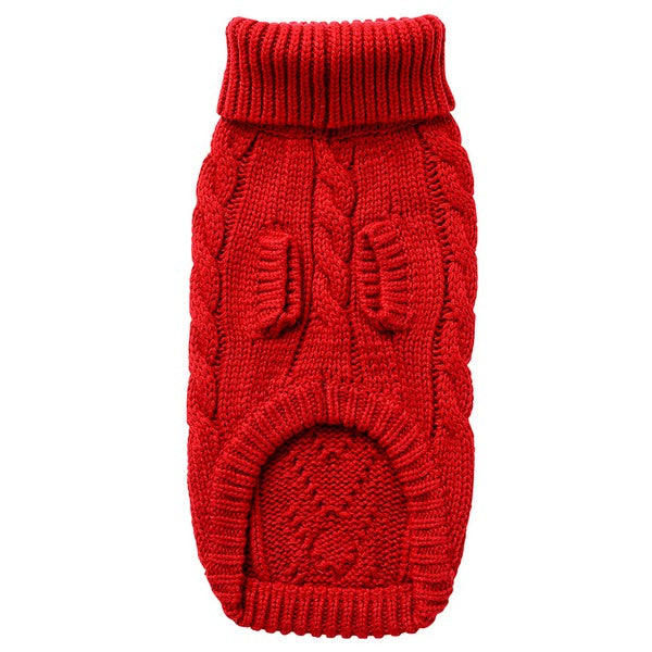 GF Pet Chalet Sweater Red Small