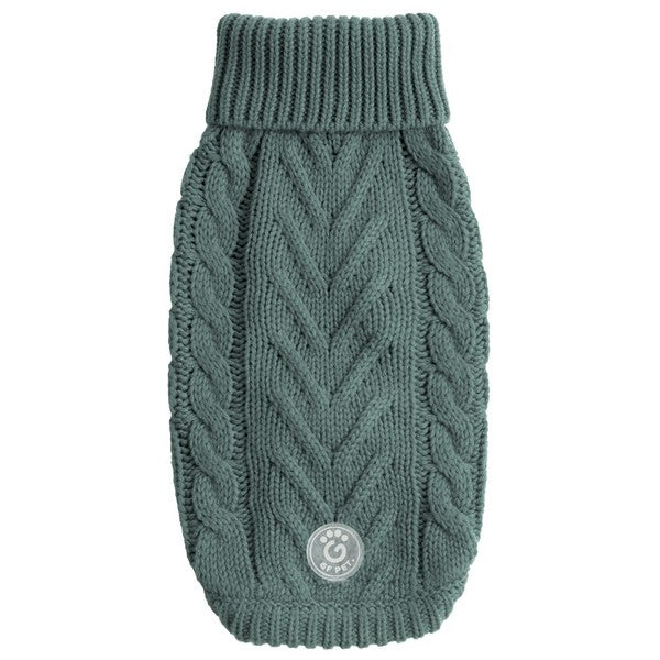 GF Pet Chalet Sweater Sage Small