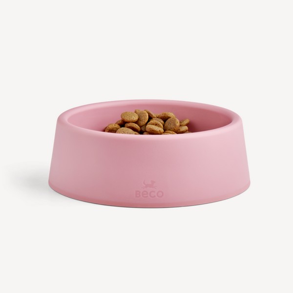 Beco Steady Dog Bowl Pink Small