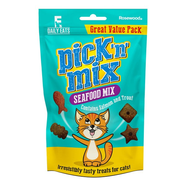 Rosewood Pick N Mix Cat Treats Seafood 180g