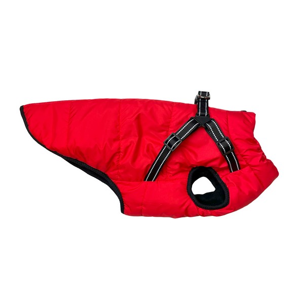 Happy Pet Red Harness Dog Jacket Small