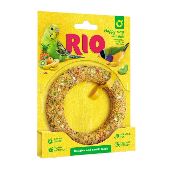 RIO Happy ring for budgies and exotic birds 80g