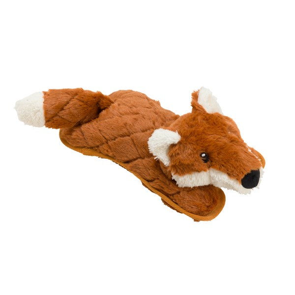 House of Paws Fox Quilted Plush Dog Toy