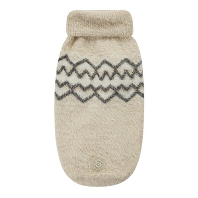 GF Pet Fuzzy Sweater Sand Medium