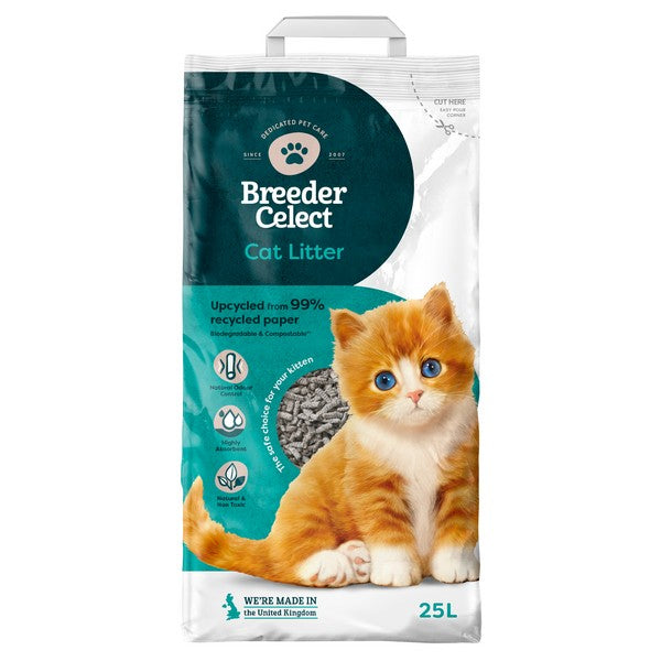 Breeder Celect Paper Cat Litter