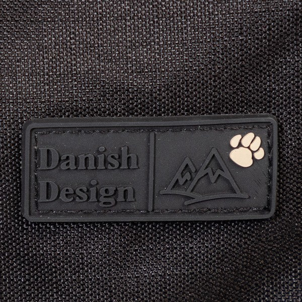 Danish Design 3-In-1 Dog Coat Black XS 25cm