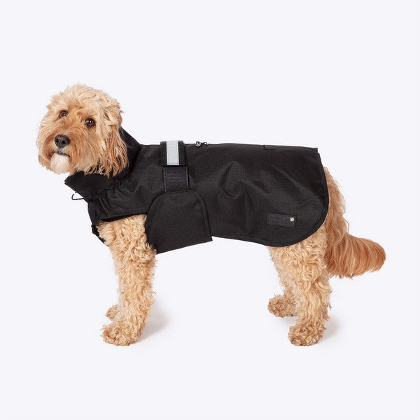 Danish Design 3-In-1 Dog Coat Black XS 25cm