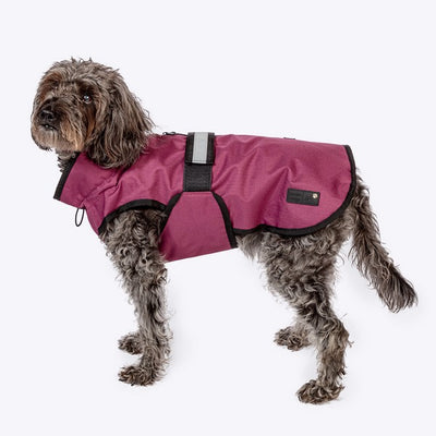 Danish Design 3-In-1 Dog Coat Plum XS 25cm