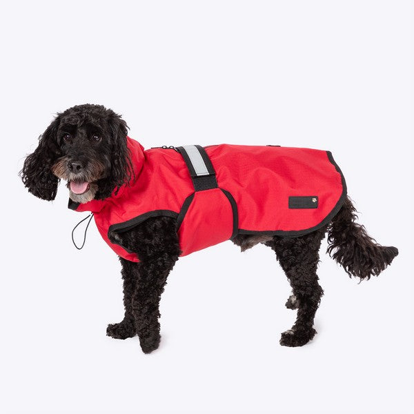 Danish Design 3-In-1 Dog Coat Red XS 25cm