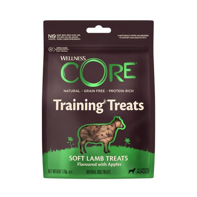 Wellness CORE Dog Treats Adult Training Treats Lamb with Apples 170g