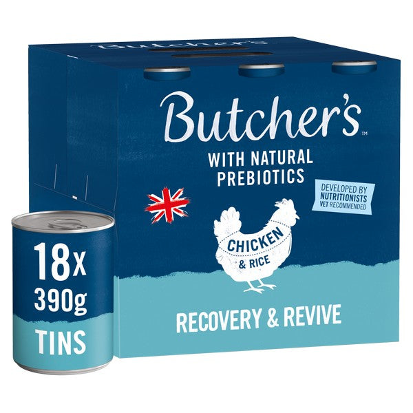 Butchers Recovery & Revive Dog Food Tin 18x390g