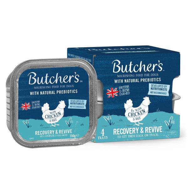 Butchers Recovery & Revive Dog Food Trays 4x150g