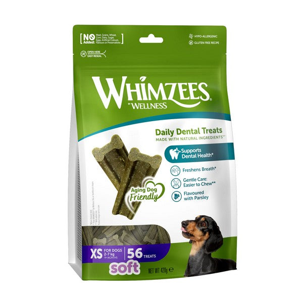 Whimzees Soft Value Bag XS 56pcs