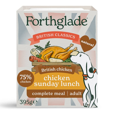 Forthglade Adult Grain Free British Classic Chicken Sunday Lunch 395g