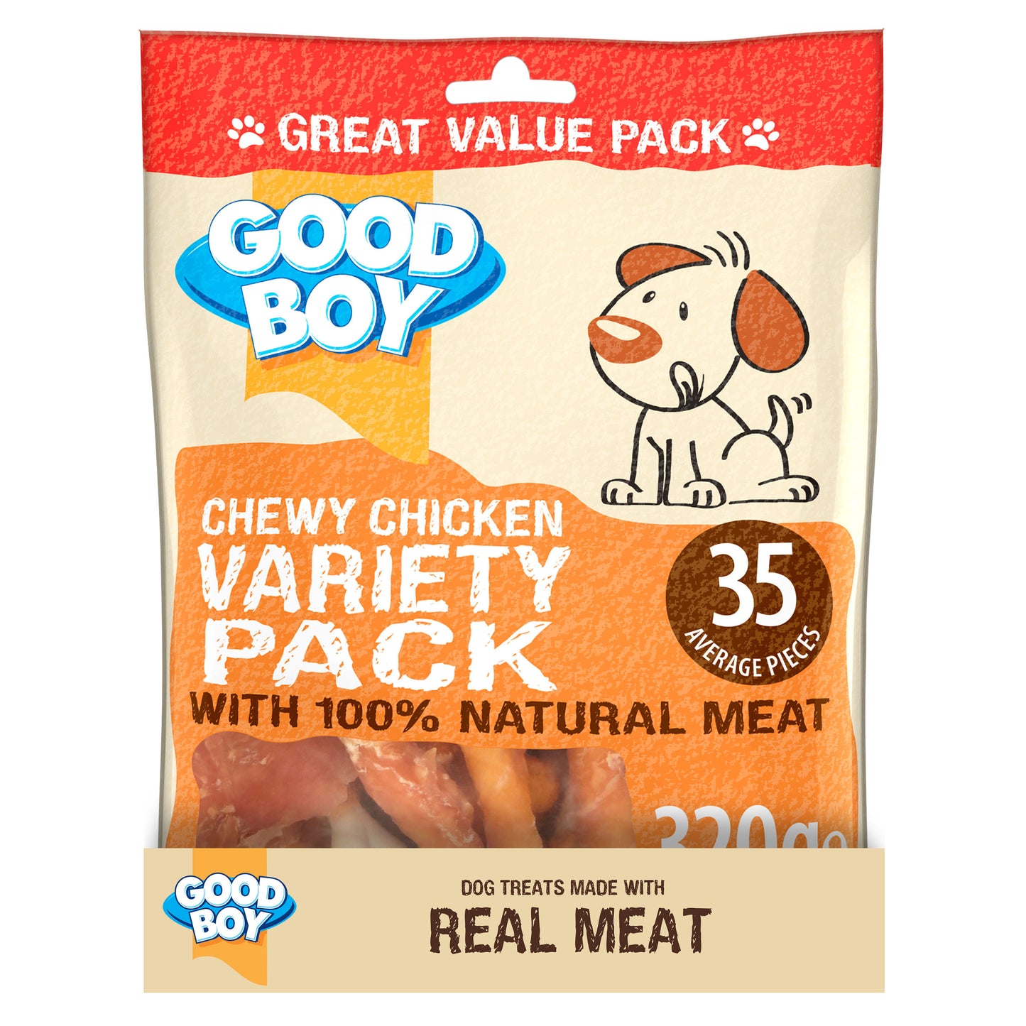 Good Boy Pawsley Chicken Variety Pack 320g