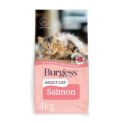 Burgess Adult Cat Tasty Rich in Salmon 4kg