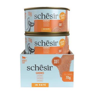 Schesir Grill Pate Cat Can Sardine 70g